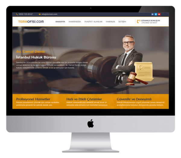 Avukatlık Web Sitesi