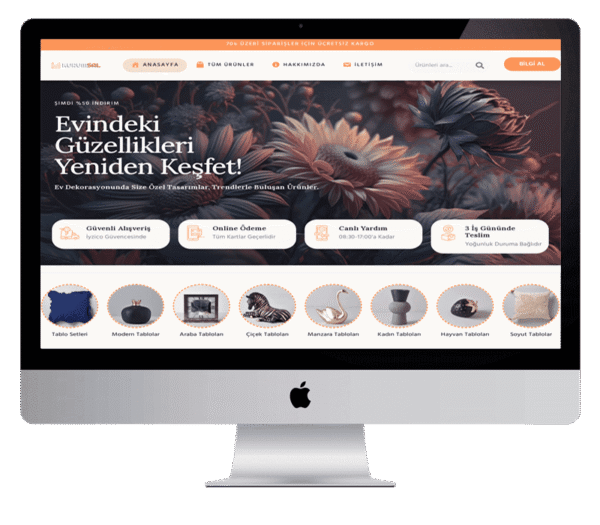 Ürün Tanıtım Sitesi v1