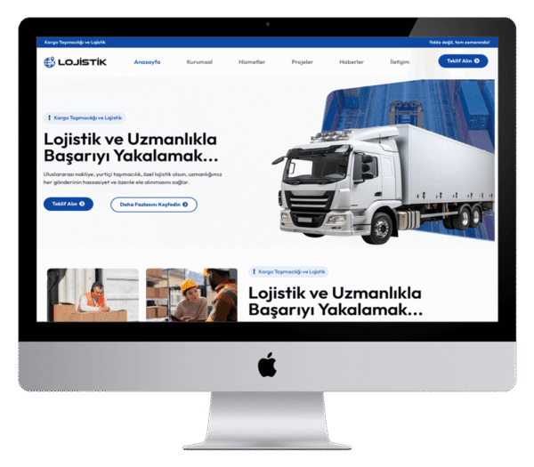Lojistik Firma Site Tasarımı