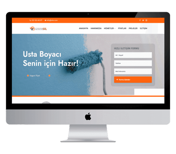 Boyacı Web Site Tasarımı